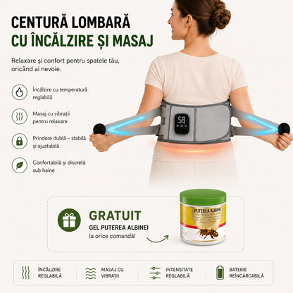 Lombar, picioare sau spate – Masaj cu Încălzire