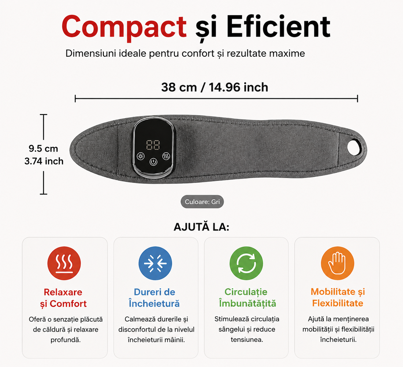 Incheietură – Masaj cu Încălzire